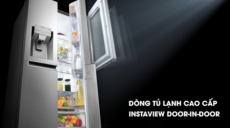 Tủ lạnh GR-X247JS với thiết kế sang trọng